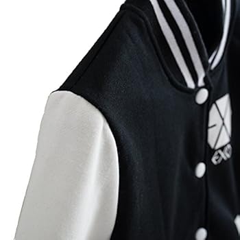 K-POP・アジア iKON Baseball jacket Fashion Kpop Baseball Jacket: Casual Streetwear Sweatshirt